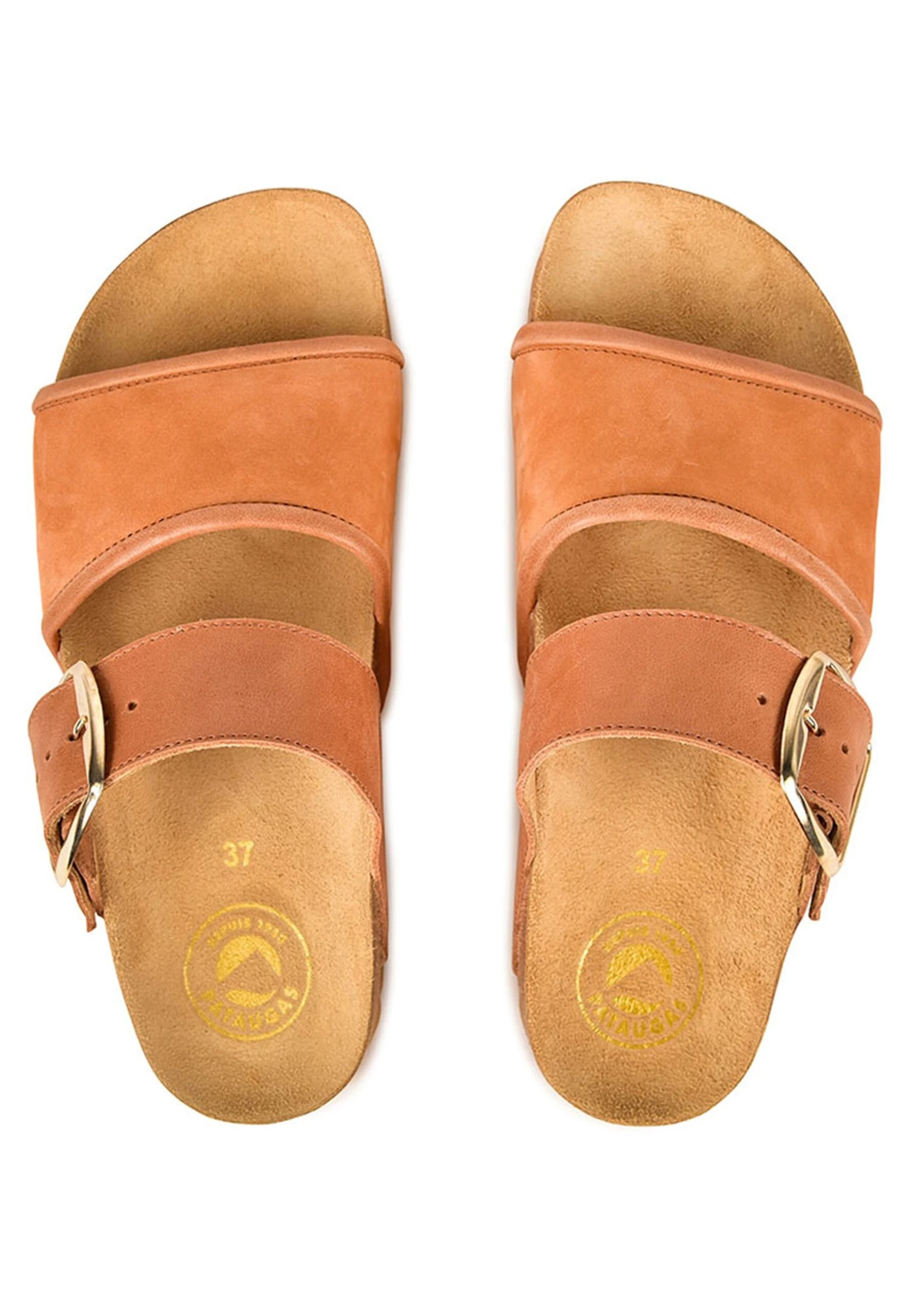 Pataugas Lula/Mix/Nu F2I - Muiltjes - Camel - Afbeelding 3