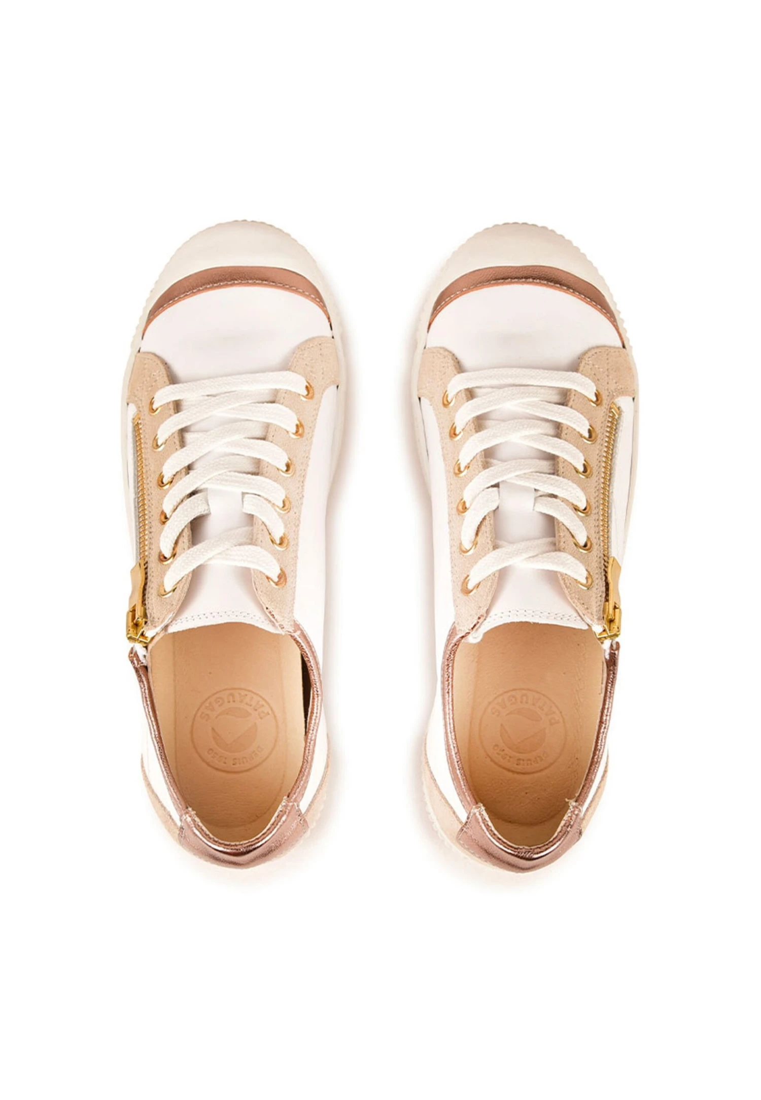 Pataugas Bahia/Sme F2H - Sneakers Laag - Beige - Afbeelding 3