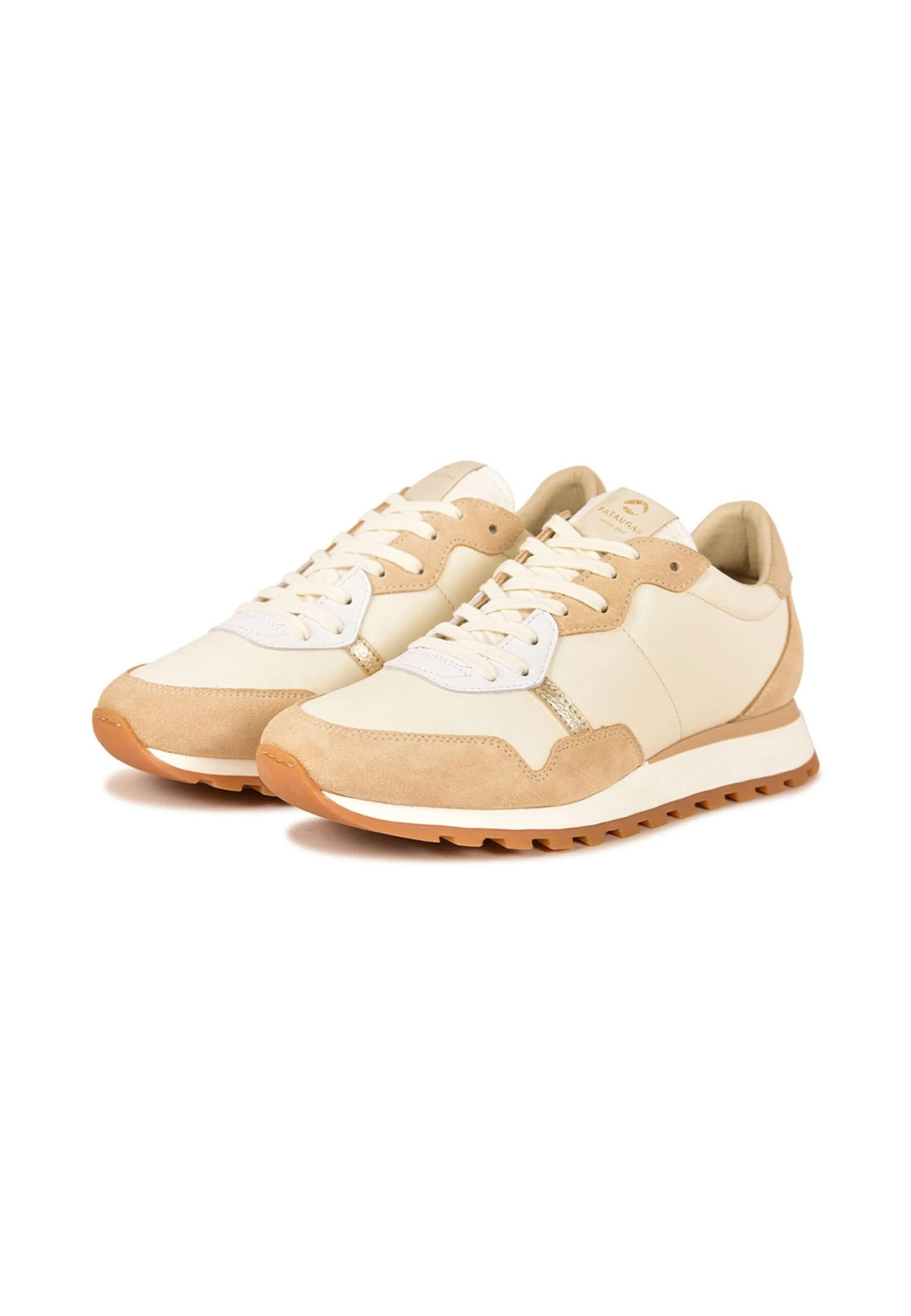 Pataugas Astate/Mix F4H - Sneakers Laag - Cream - Afbeelding 2